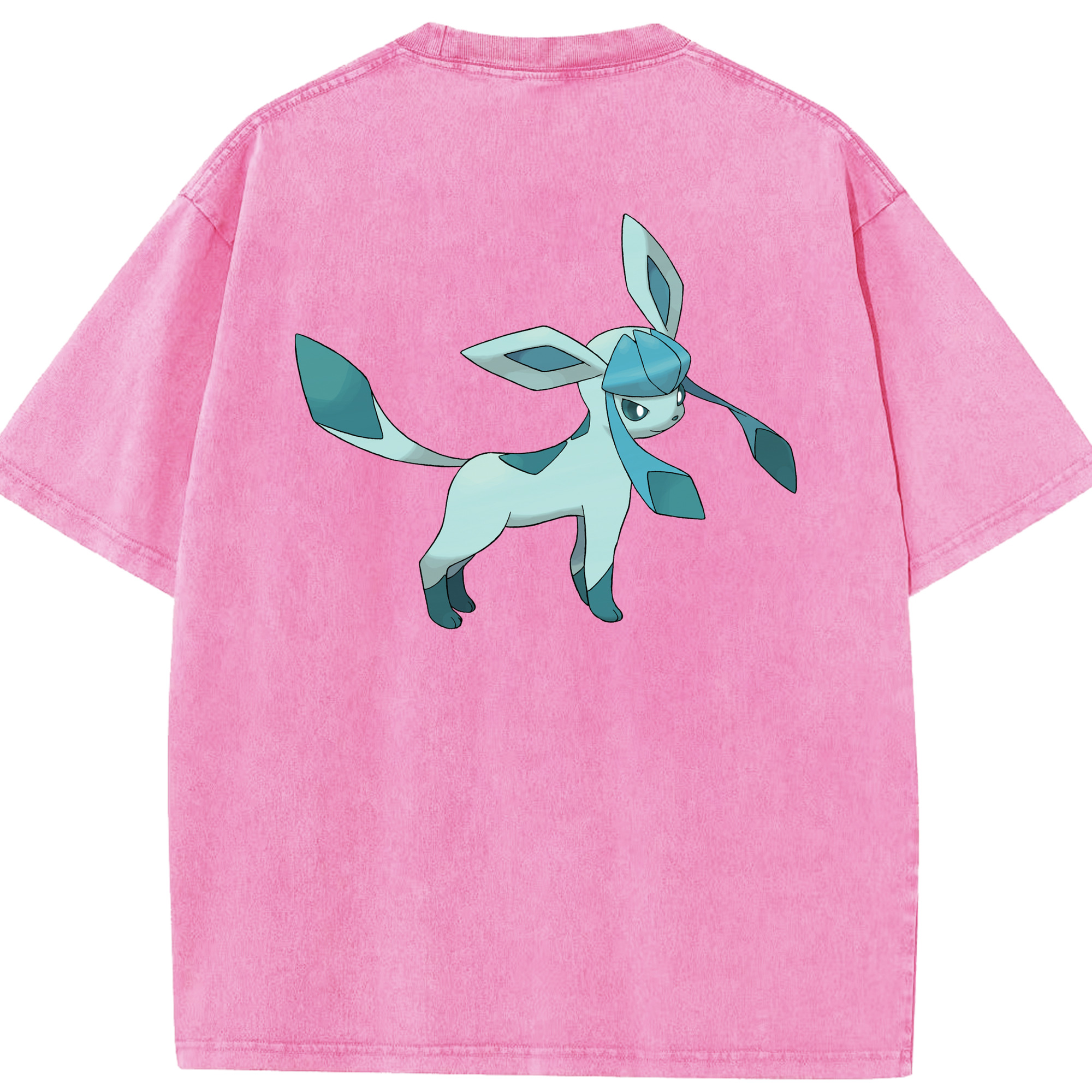 （画像用） ポケットモンスター Pokémon 綿100% ヴィンテージ風 半袖Tシャツ（背面プリント）